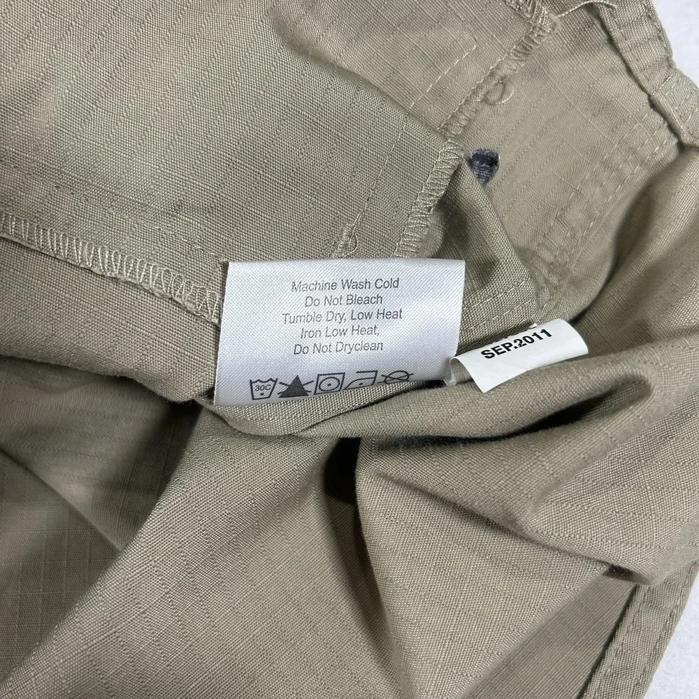 Blackhawk Warrior Wear Shirt Men's Small Tactical Canvas Cargo Pockets Button Up